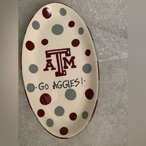 Texas A&M Platter